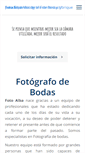 Mobile Screenshot of bodas-fotografo.com